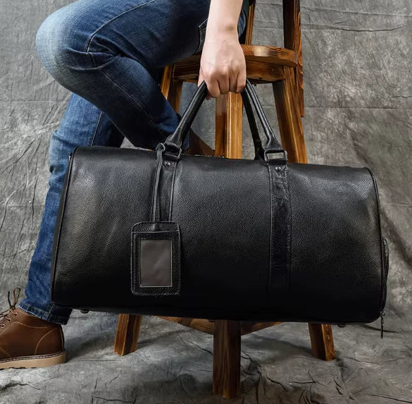 Alarik – Stijlvolle Leren Reistas voor Elke Reis