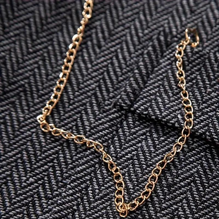 Callan Lapel Vest voor Heren – Verfijnd Herenvest met Klassieke Reverskraag