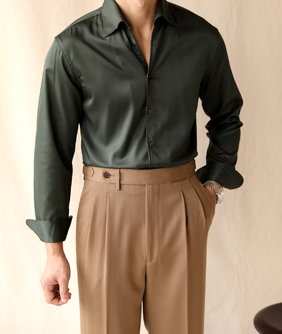 Corwyn Heren Overhemd – Elegant Shirt met Tijdloze Snit en Verfijnde Kraag