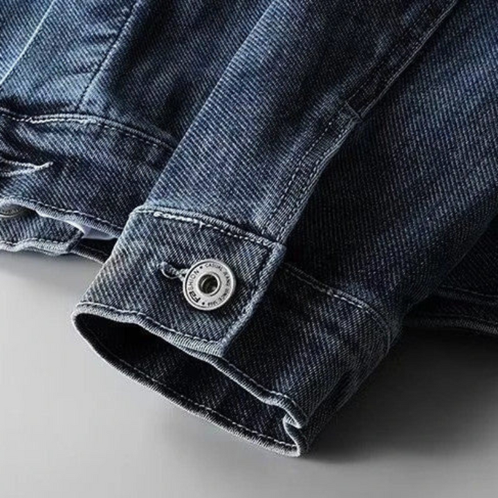 Denim Button Up Jack – Stoer, Tijdloos en Veelzijdig