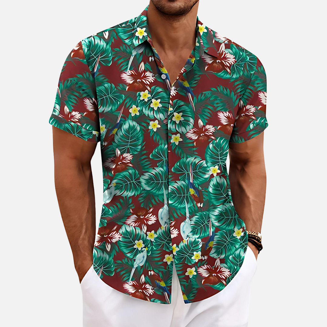 Quentin – Gestreepte Vakantieblouse voor Heren