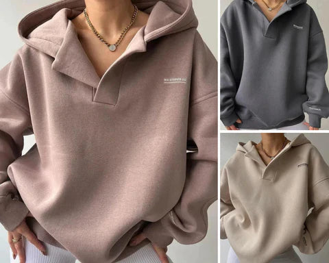 Rhaya Oversized Trui – Luxe merinowollen damestrui met elegante pasvorm