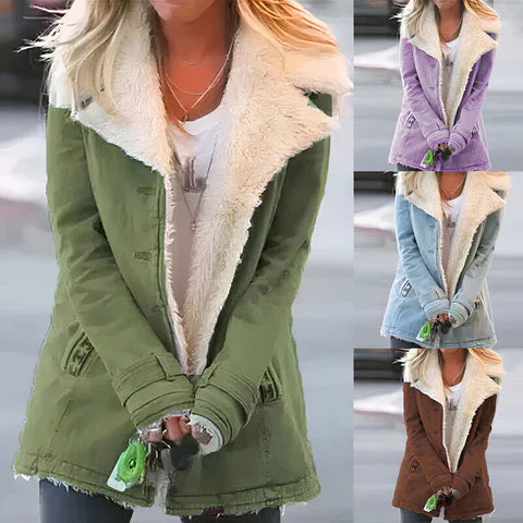 Nadine Thermische Jas – Elegante dames winterjas met water- en winddichte bescherming