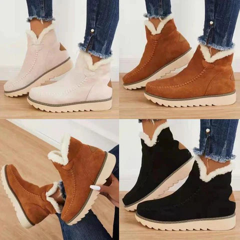 Raina Leren Dameslaarzen – Stijlvolle boots met warme voering en tijdloos design