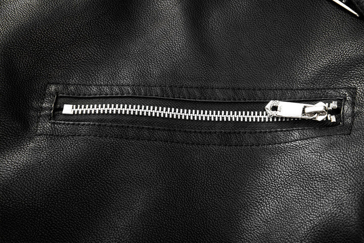 Arthur Leren Herenjas Boulevard – waterdichte PU-jas met verstelbare details en vintage afwerking