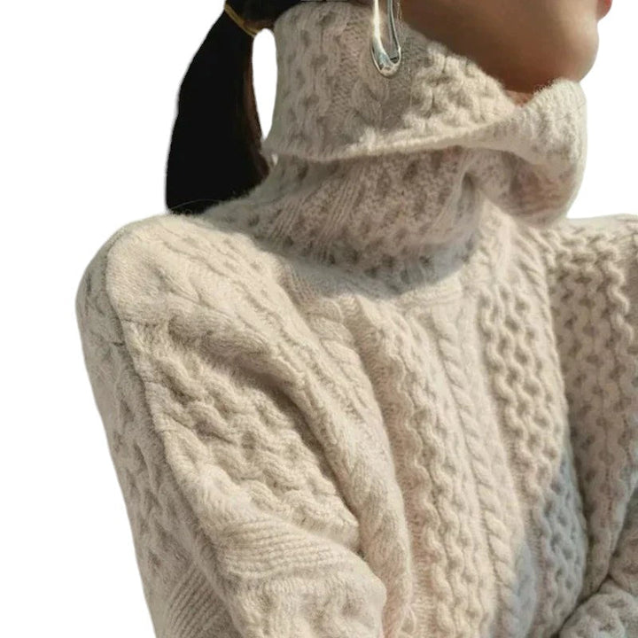 Elowen Luxe Dames Coltrui – Warme Elegantie in Kasjmierstijl