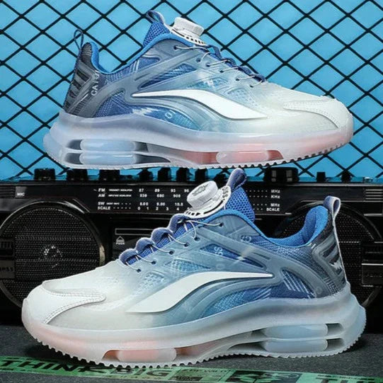 Andres Gradient Sneakers – Stijlvolle Herensneakers met Luchtkussenzool en Ademend Mesh