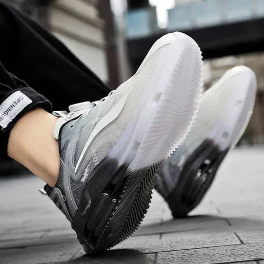 Andres Gradient Sneakers – Stijlvolle Herensneakers met Luchtkussenzool en Ademend Mesh