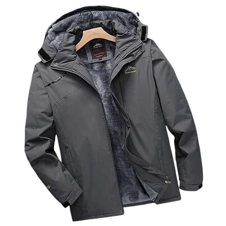 Anton Warme Heren Fleece Jas – Ademend, Comfortabel en Ideaal voor de Winter