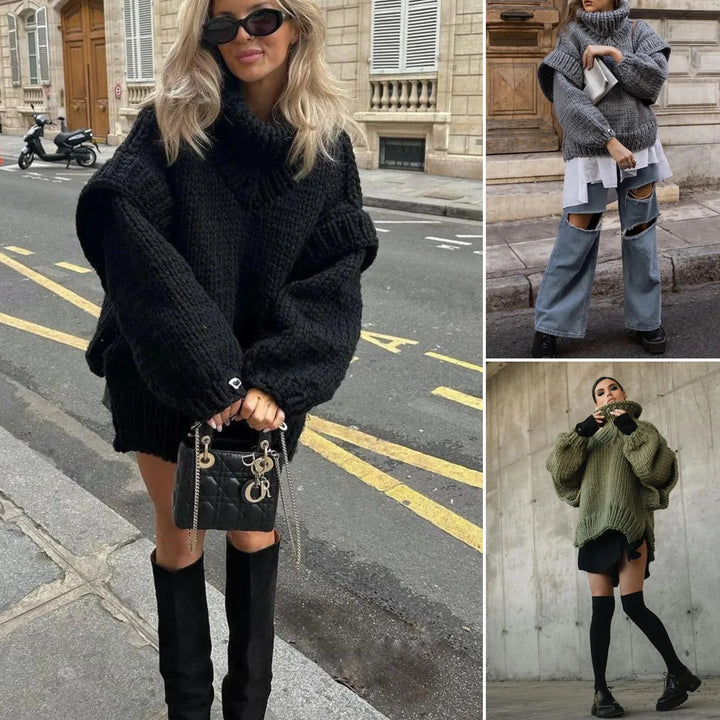 Lucille – Warme Winter Coltrui met Elegante Pasvorm