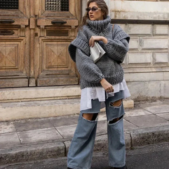 Lucille – Warme Winter Coltrui met Elegante Pasvorm