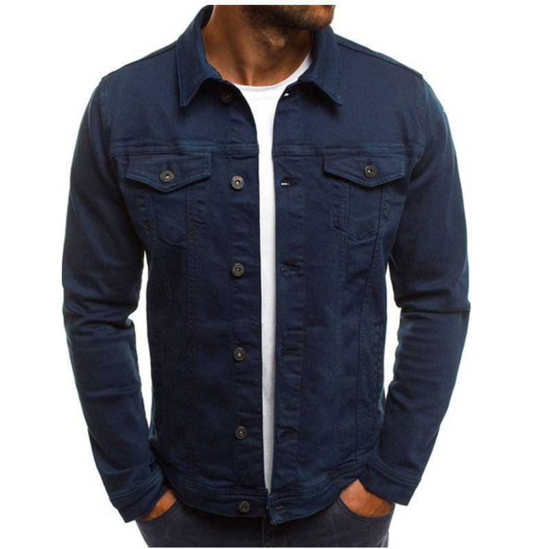 Mason Relaxed Fit Denim Jacket – Casual Stijl met Comfortabele Pasvorm