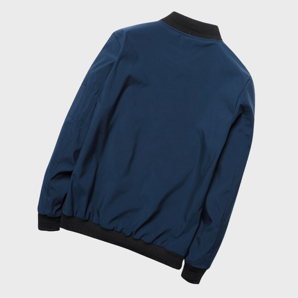 Balthazar bomberjack voor heren – lichtgewicht lente/zomerjas met moderne uitstraling en praktische details