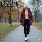 Manon | Chaussures confort à zip et semelle Stability+