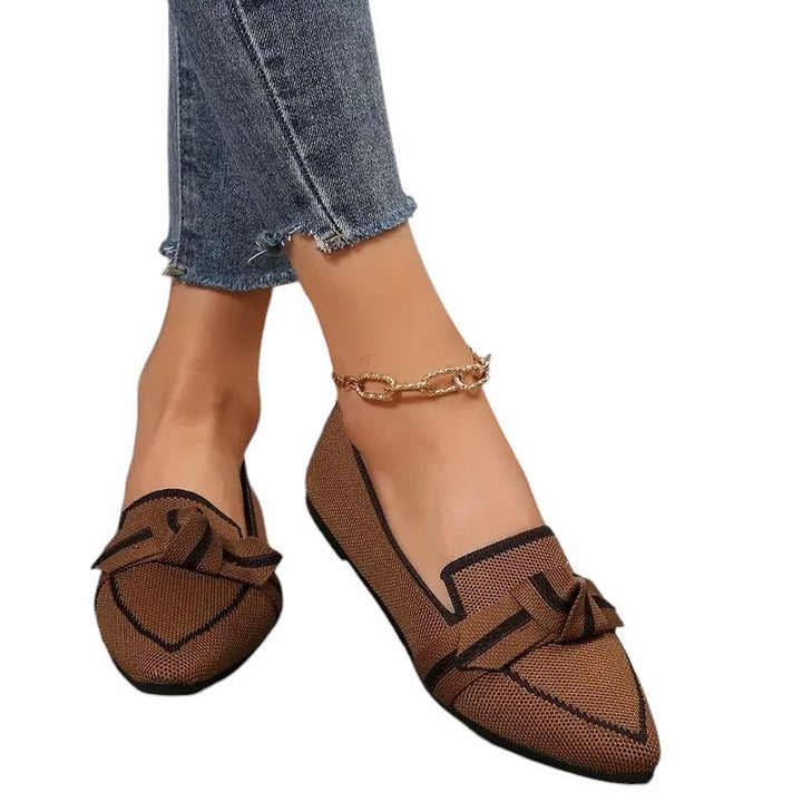 Cassey dames casual flats – ademende canvas schoenen met orthopedisch voetbed