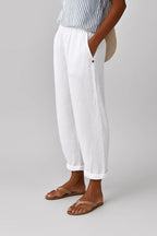 Laira | Pantalon Fluide Léger Style Lin