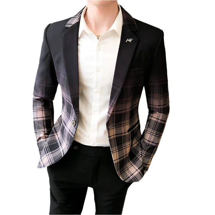 Aldric Herenblazer – Tijdloze Katoenmix Blazer met Engelse Flair