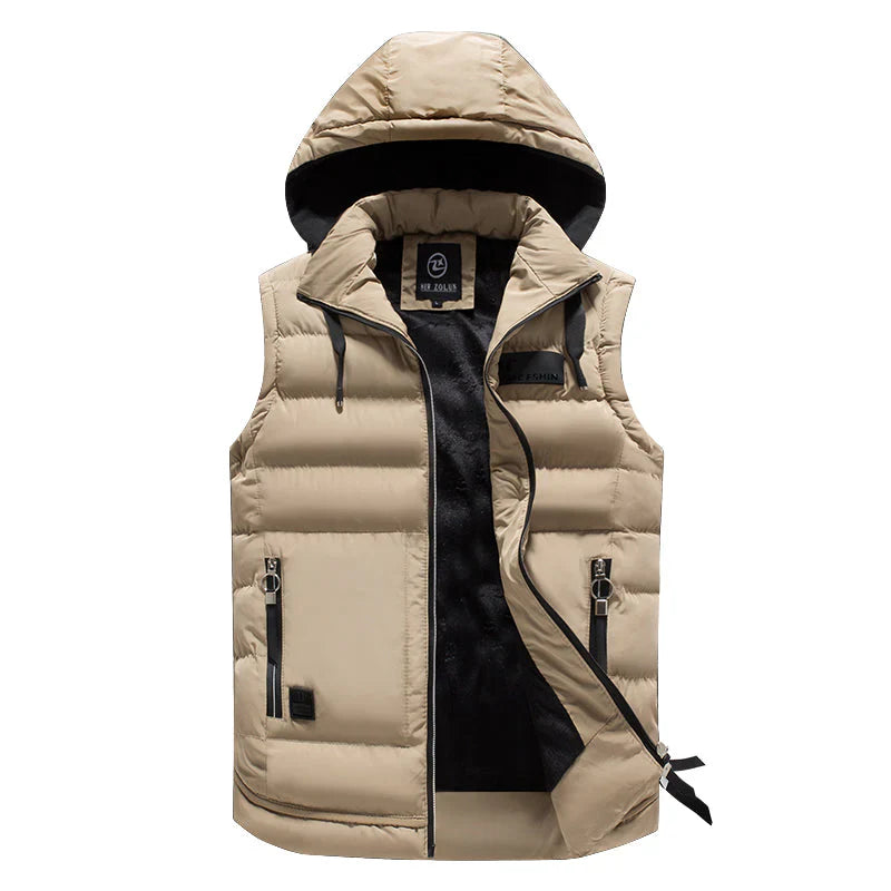 Darian Polswarmer met Afneembare Capuchon – Warm en Stijlvol Winteraccessoire