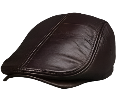 Arden Leren Flatcap – Luxe Herenpet met Tijdloze Klasse