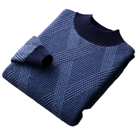 Neymar Blauwe Herentrui – Modern Patroon en Stijlvolle Pasvorm