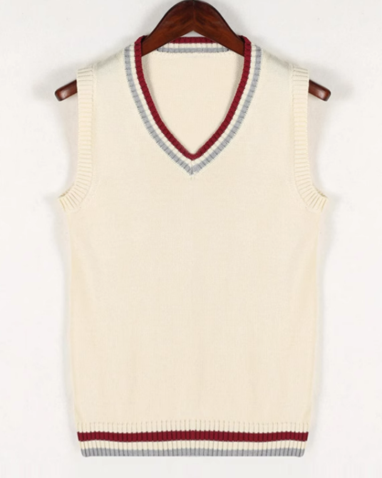 Alaric Heren Spencer – Klassieke V-Hals met Kabelbrei