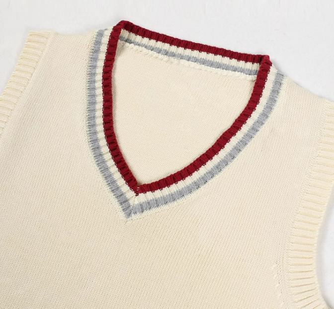 Alaric Heren Spencer – Klassieke V-Hals met Kabelbrei