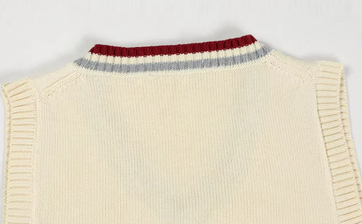 Alaric Heren Spencer – Klassieke V-Hals met Kabelbrei