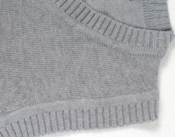 Alaric Heren Spencer – Klassieke V-Hals met Kabelbrei