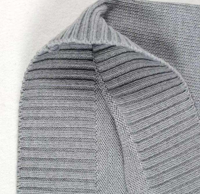 Alaric Heren Spencer – Klassieke V-Hals met Kabelbrei