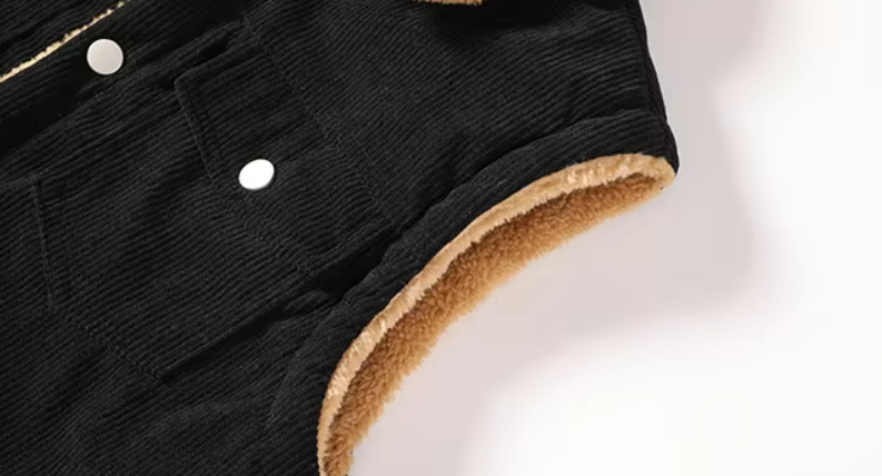 Zavian Heren Bodywarmer – Warme Mouwloze Jas met Sherpa Voering