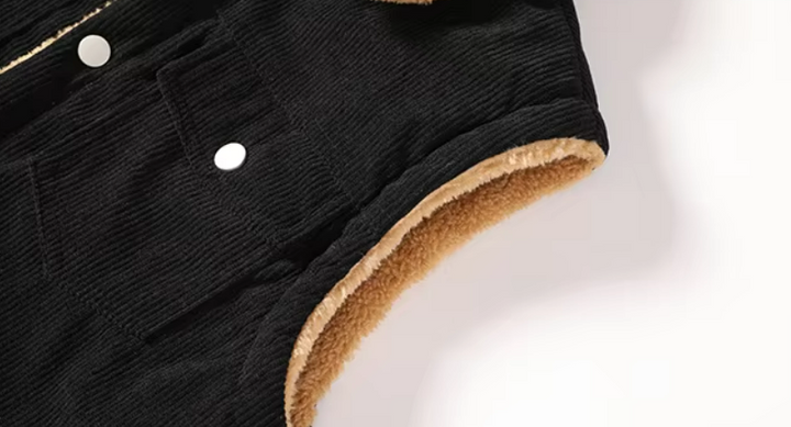 Zavian Heren Bodywarmer – Warme Mouwloze Jas met Sherpa Voering