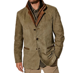 Louis | Veste Suédée Élégante