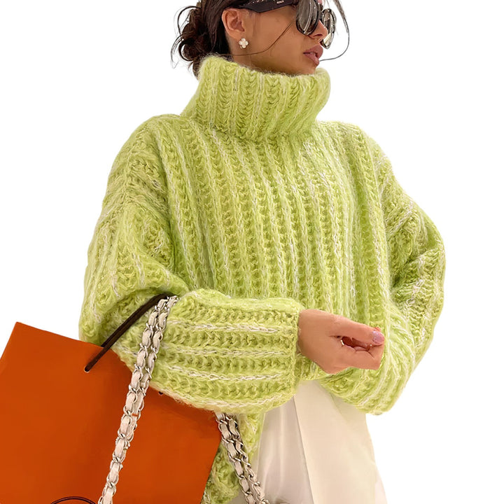 Elsie Patroontrui – Warme Damestrui met Subtiele Lijnmotieven en Hoog Draagcomfort