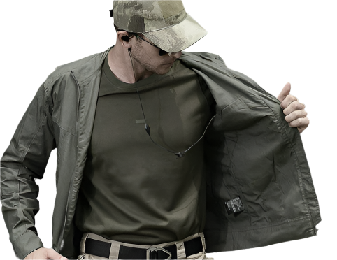 Caelan Heren Cargo Jas – Duurzaam en Functioneel met Moderne Uitstraling