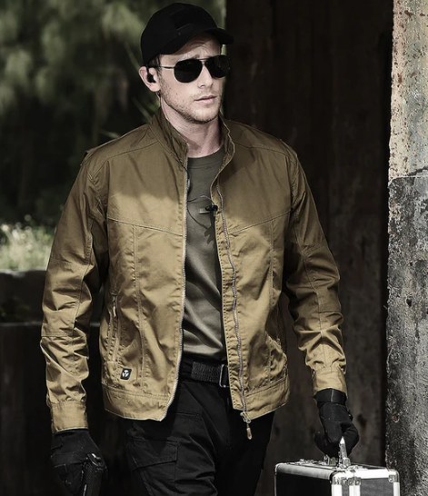 Caelan Heren Cargo Jas – Duurzaam en Functioneel met Moderne Uitstraling