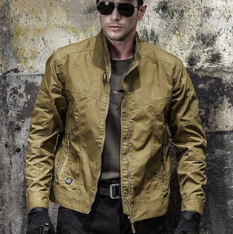 Caelan Heren Cargo Jas – Duurzaam en Functioneel met Moderne Uitstraling