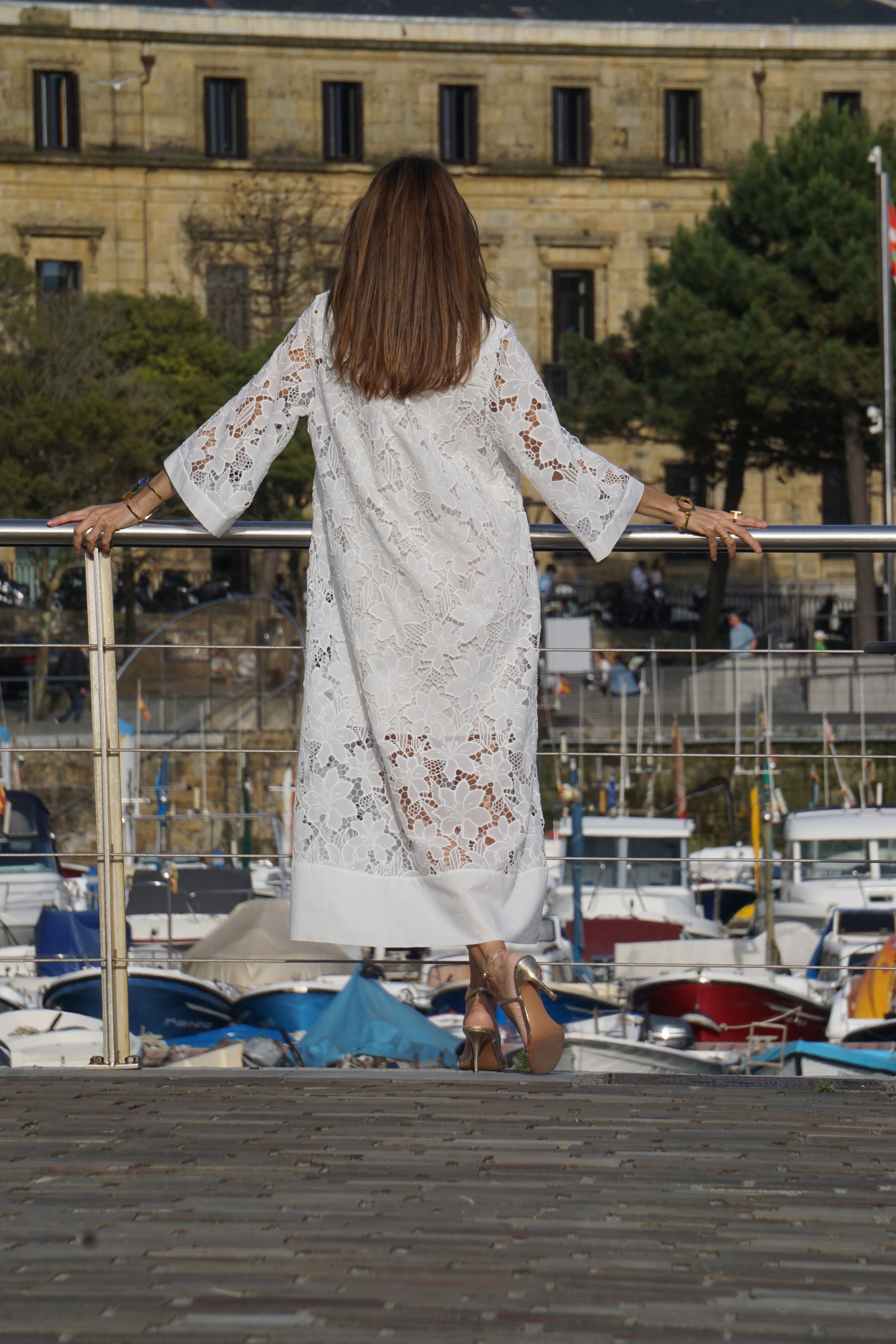 Luana | Robe en Dentelle Élégante avec Doublure