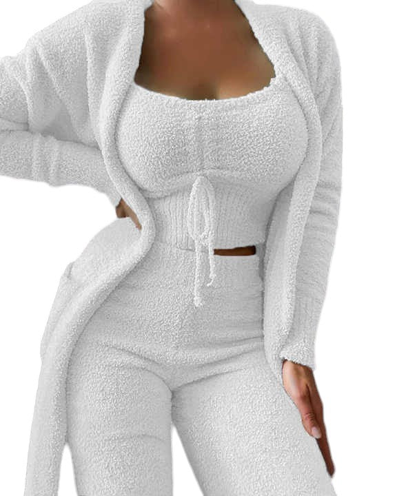 Farrah Set – 3-delige Damesoutfit met Sportieve Stijl en Comfort