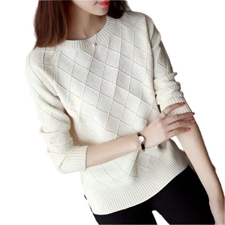 Fleur – Knusse Gebreide Trui voor de Koude Maanden