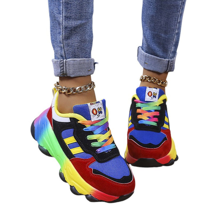 Geraldine Comfort Sneakers – Lichtgewicht Dames­schoenen met Schokdemping en Ondersteunende Zool