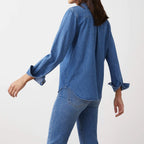 Margaux | Chemise Denim Élégante