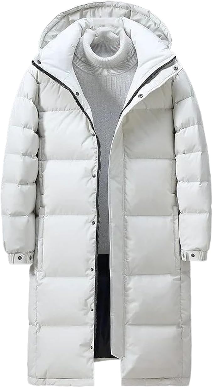 Heath Gewatteerde Winterjas – Warme Herenjas met Capuchon
