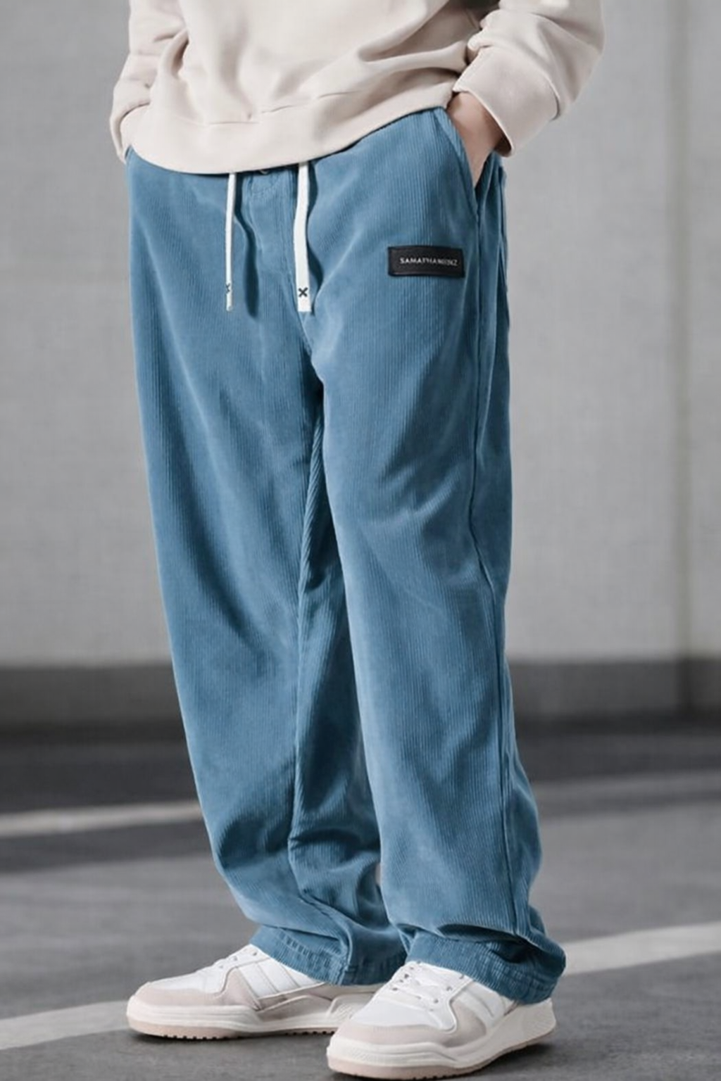 Nicolas | Pantalon en Velours Côtelé Confort