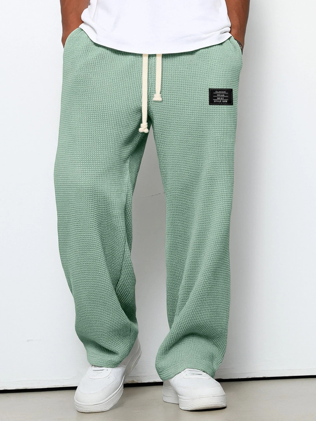 Samuel | Pantalon Large à Taille Ajustable