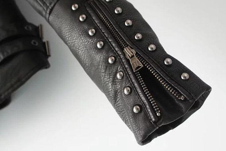 Ivory Leren Jas – stijlvolle damesjas van faux leer met viscose voering