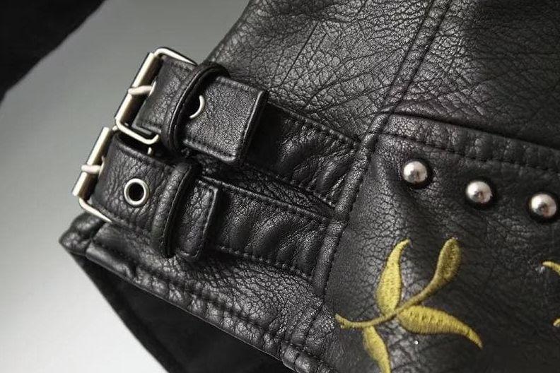 Ivory Leren Jas – stijlvolle damesjas van faux leer met viscose voering