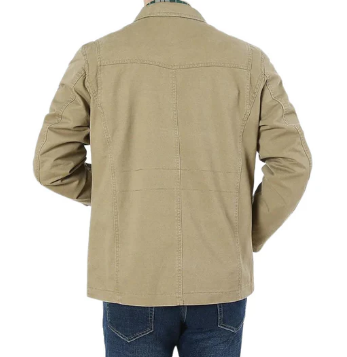 Corvin Military Jas – Functionele Voorjaarsjas met Tijdloos Design