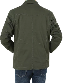 Corvin Military Jas – Functionele Voorjaarsjas met Tijdloos Design