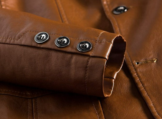 Aedric Leren Jas – Stijlvolle Herenjas van Duurzaam PU-Materiaal