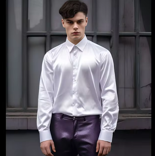 Eryas Overhemd – Stijlvol Comfortabel Herenhemd voor Chique Gelegenheden